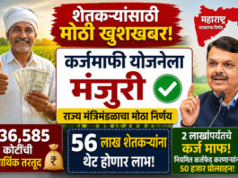 पुण्यश्लोक अहिल्यादेवी होळकर शेतकरी कर्जमाफी योजनेला हिरवा कंदील; 36,585 कोटींची तरतूद