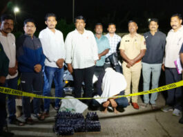 औषधी अंमली पदार्थावर एलसीबीची कारवाई; १६० बाटल्या जप्त, एकाला अटक